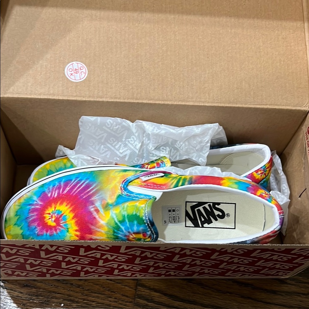 Vans Tie-Dye Slip-On Sneakers
